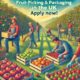 Fruit-picking and packaging jobs in the United Kingdom, Apply now!