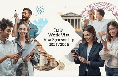 Italy Work Visa Sponsorship 2025/2026