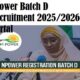 Npower Batch D Recruitment 2025/2026 Portal