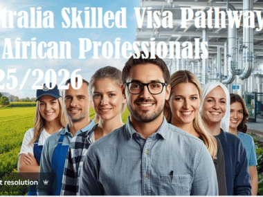 Australia Skilled Visa Pathways for African Professionals 2025/2026