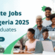 Remote Jobs in Nigeria 2025 for Graduates