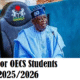President Tinubu’s Scholarship Initiative for OECS Students 2025/2026