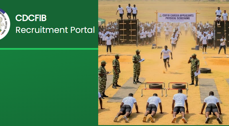 CDCFIB Shortlisted Candidates Recruitment Cycle 2025/2026