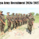 Kenya Army Recruitment 2026/2027