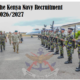 The Kenya Navy Recruitment 2026/2027
